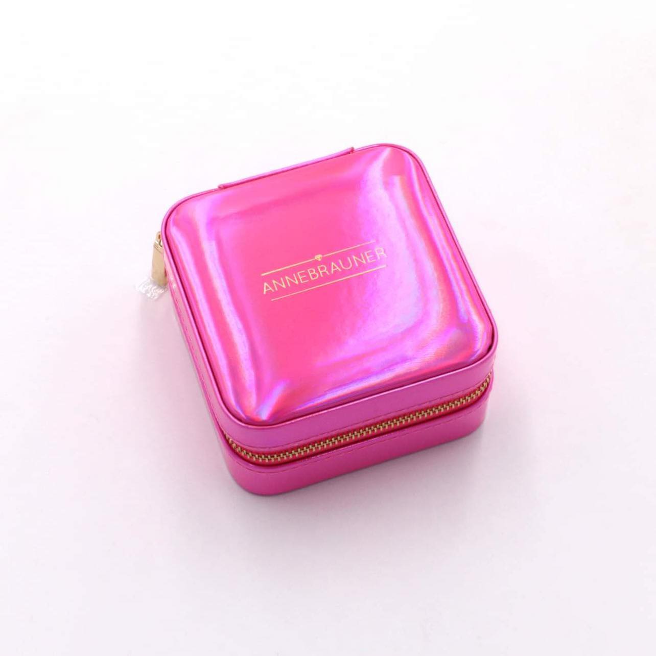 ANNEBRAUNER Sieraden Reisdoos Felroze