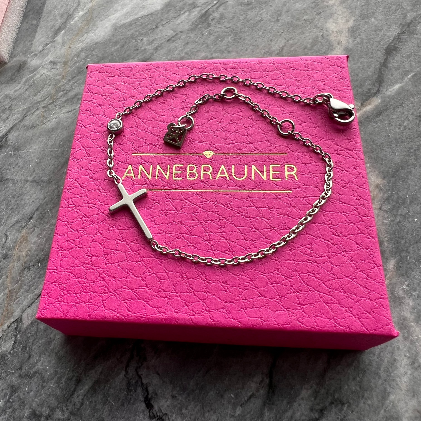 ANNEBRAUNER Kruis Zirkonia Armband