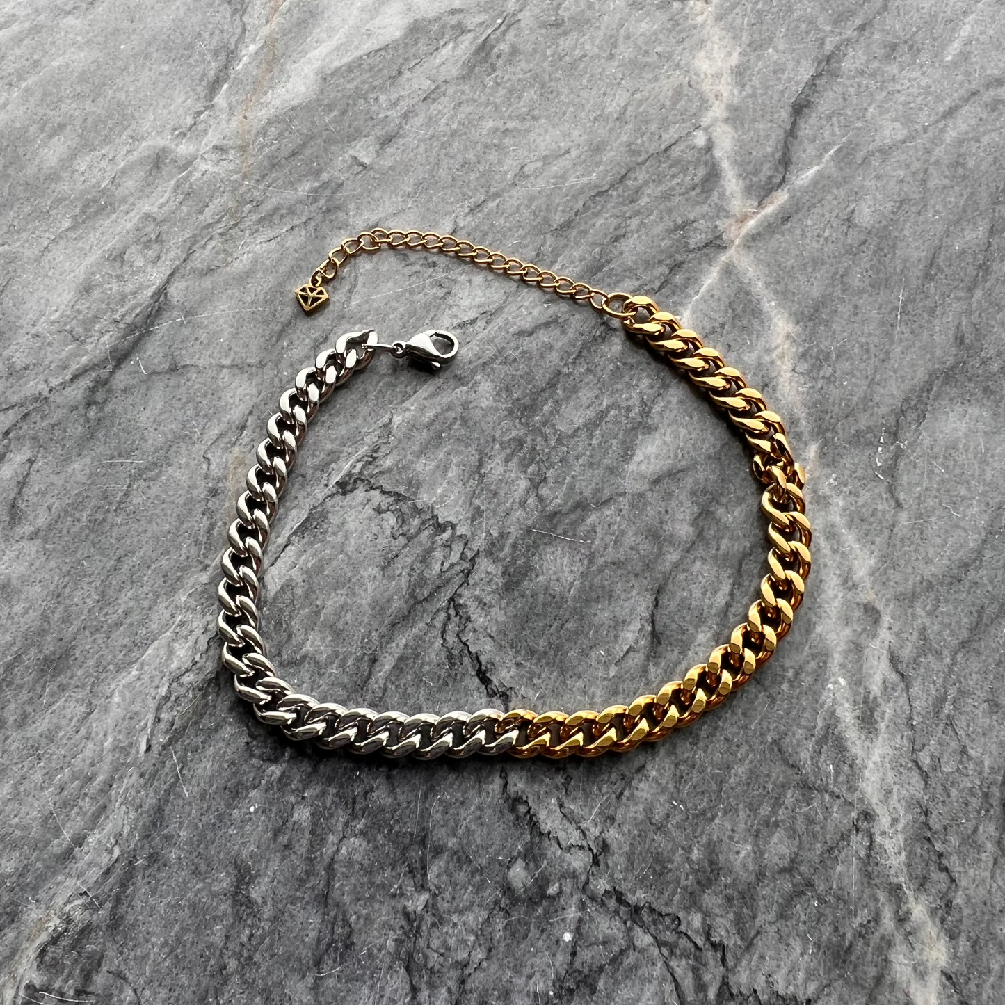 ANNEBRAUNER Chunky Panzer Mix Enkelketting