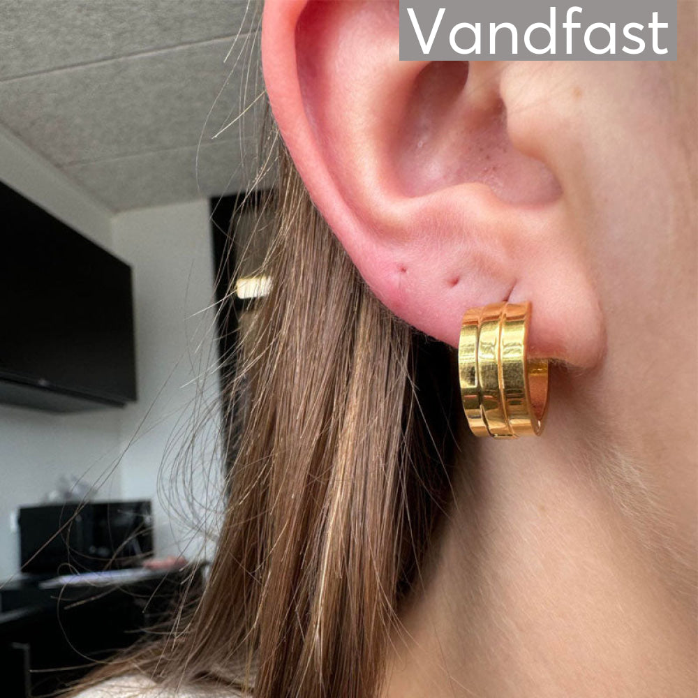 Annebrauner Chunky Hoop Earrings