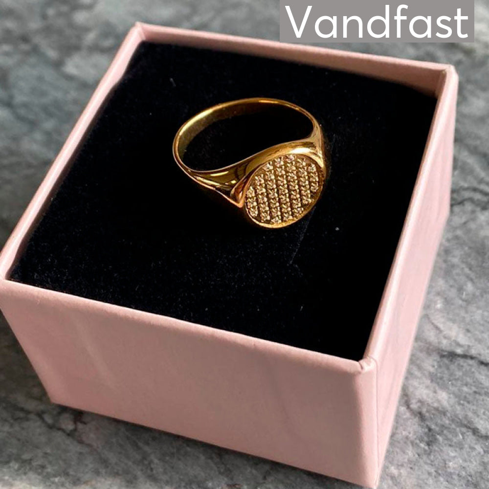 Annebrauner Lotus Ring