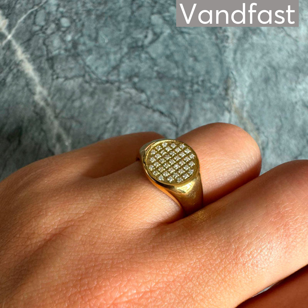 Annebrauner Lotus Ring
