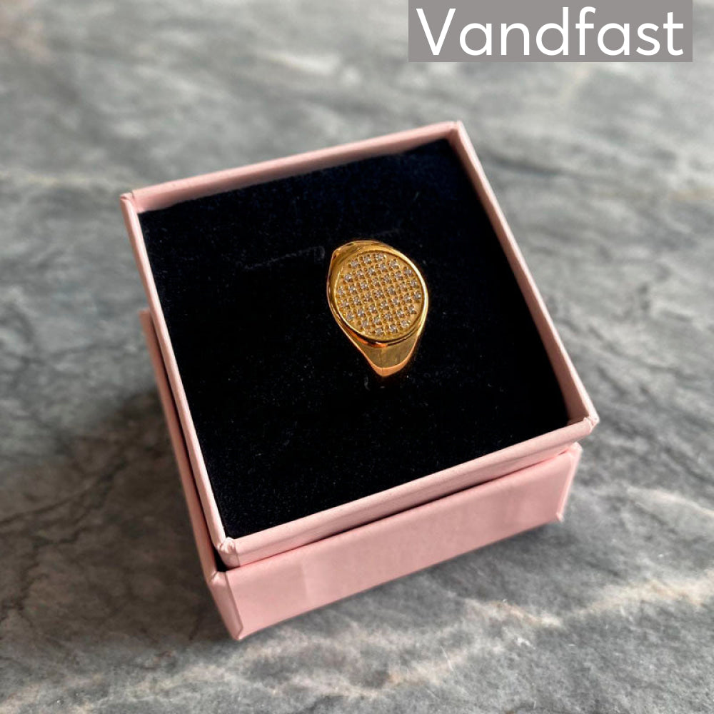 Annebrauner Lotus Ring