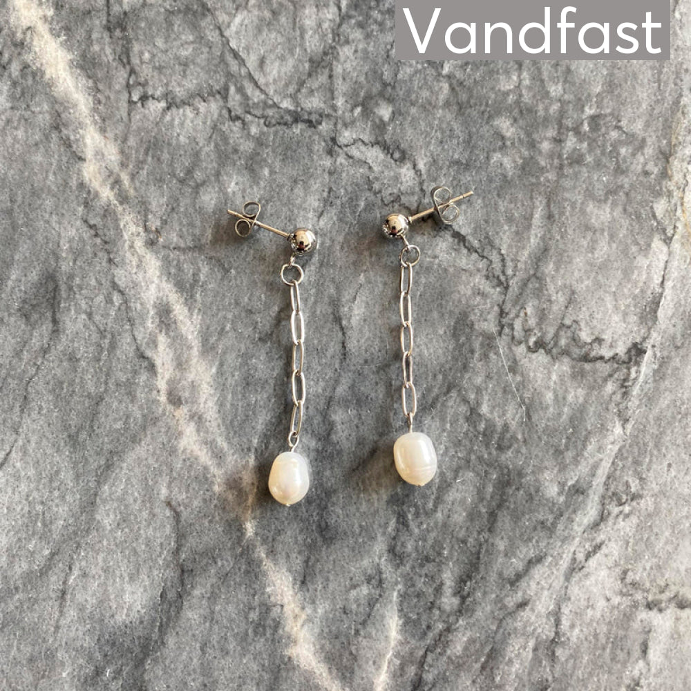 Annebrauner Pearl Link Earrings