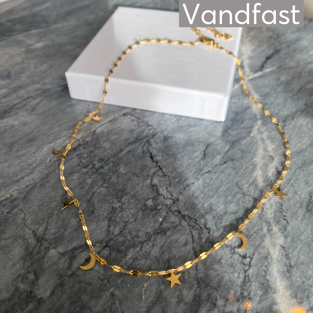ANNEBRAUNER Star & Moon Necklace