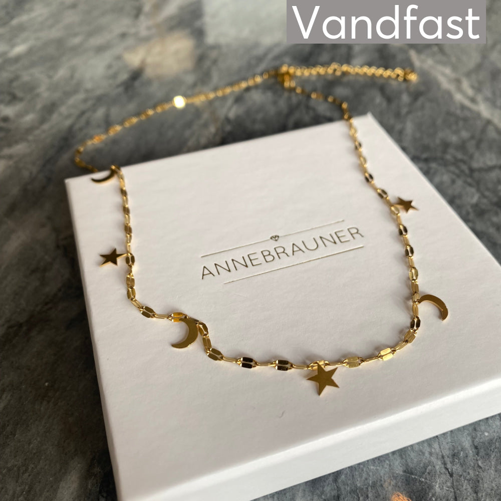 ANNEBRAUNER Star & Moon Necklace