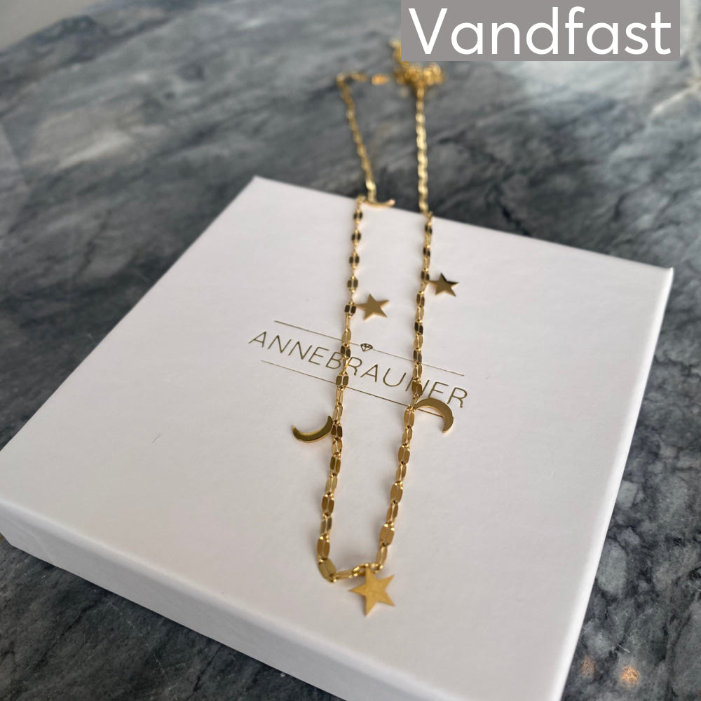 ANNEBRAUNER Star & Moon Necklace