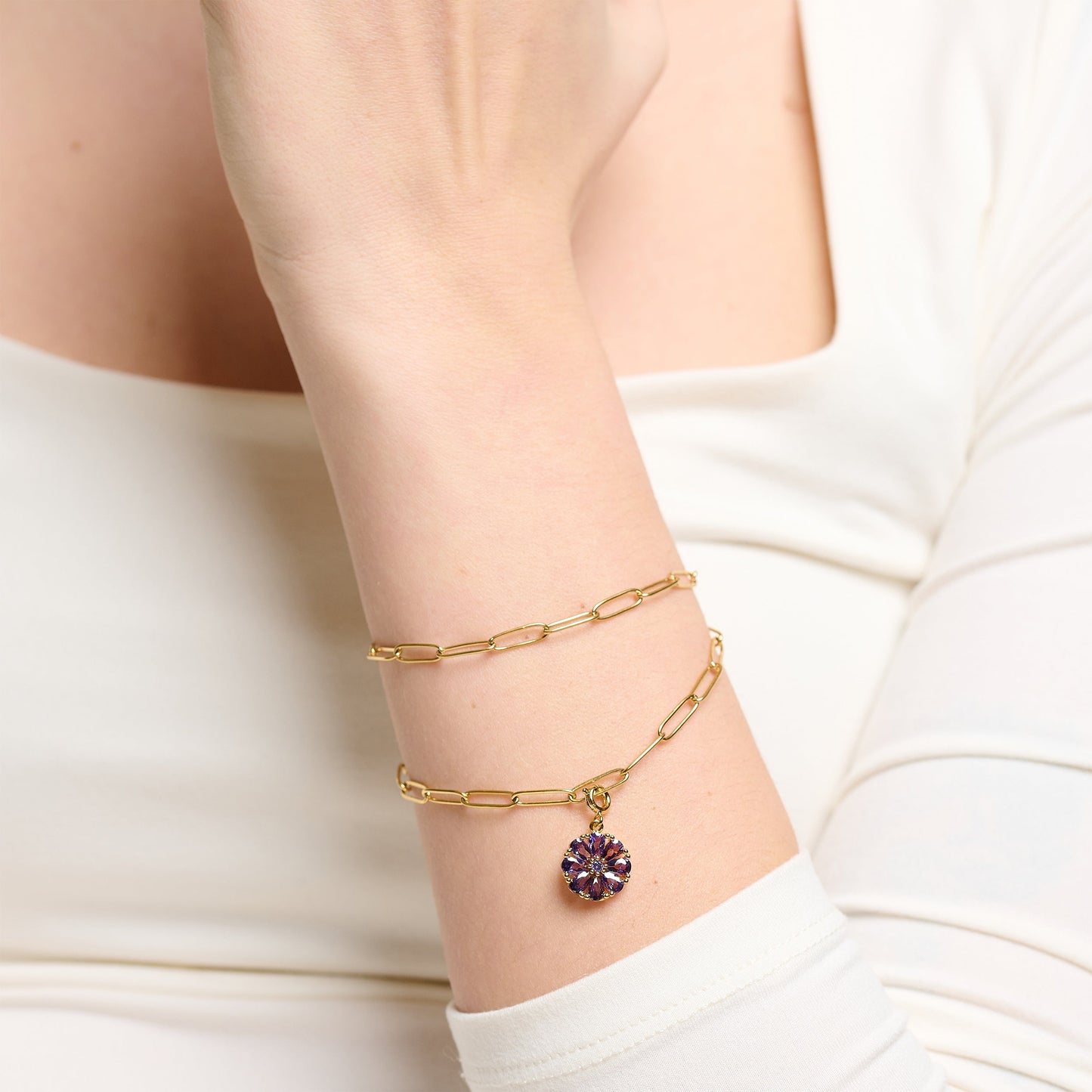 ANNEBRAUNER Flower Charm