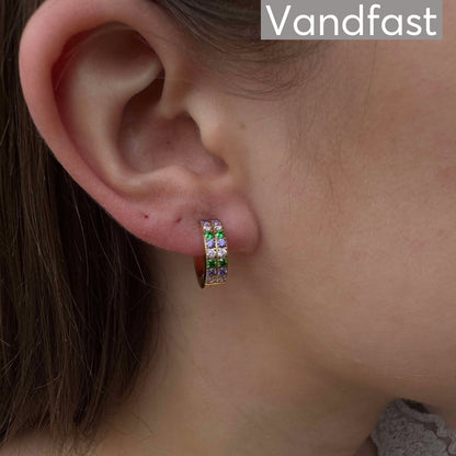 Annebrauner Creole Double Line Green/Pink Mix
