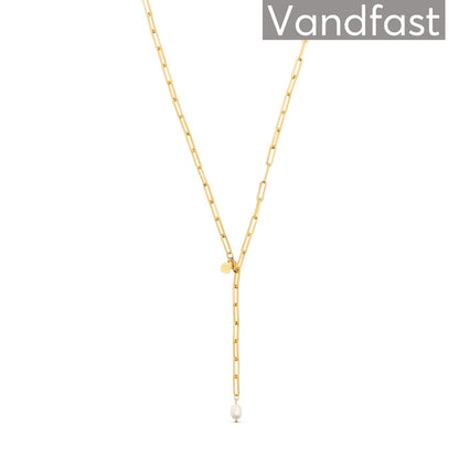 Annebrauner Link Pearl Necklace