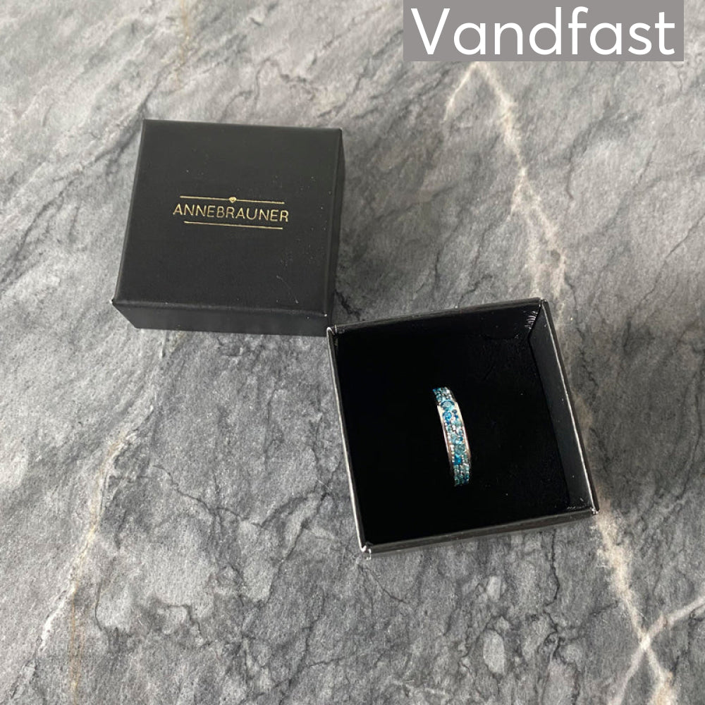 Annebrauner Multicolor Sparkling Mix Blue Ring
