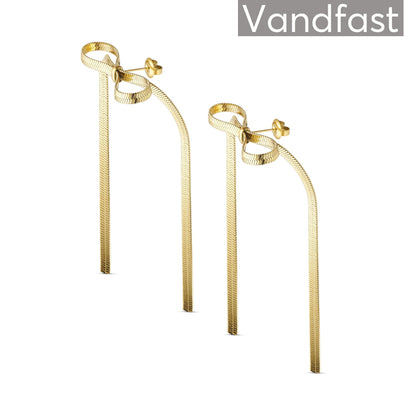 ANNEBRAUNER Snake Bow Earrings