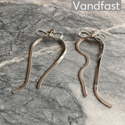 Annebrauner Snake Bow Earrings