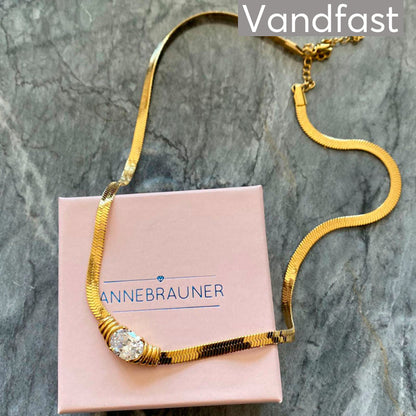 Annebrauner Cobra Zirconia Necklace