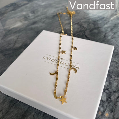 ANNEBRAUNER Star & Moon Necklace