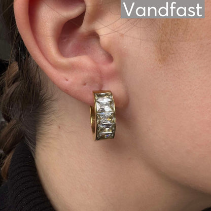 Annebrauner Zirconia Hoops