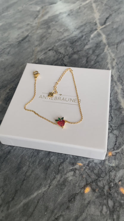 ANNEBRAUNER Strawberry Bracelet