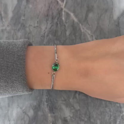 ANNEBRAUNER Flora Armband Groen
