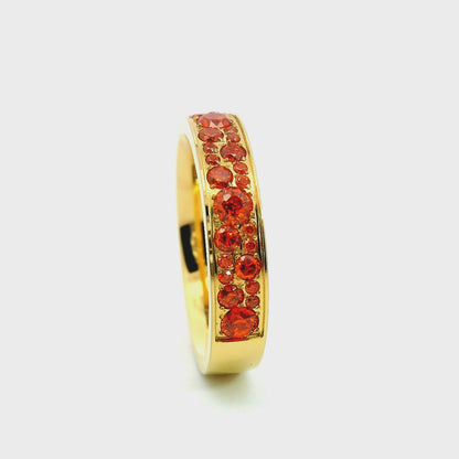 ANNEBRAUNER Sparkling Ring Oranje