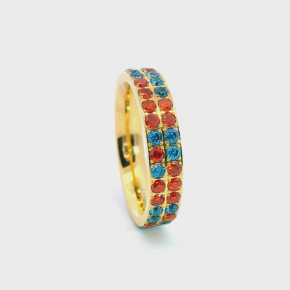ANNEBRAUNER Alliantie Oranje En Blauw