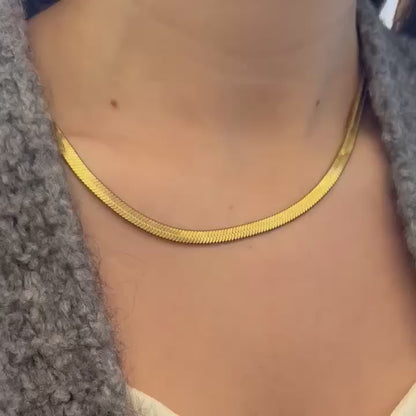 ANNEBRAUNER Slangenketting 4 mm