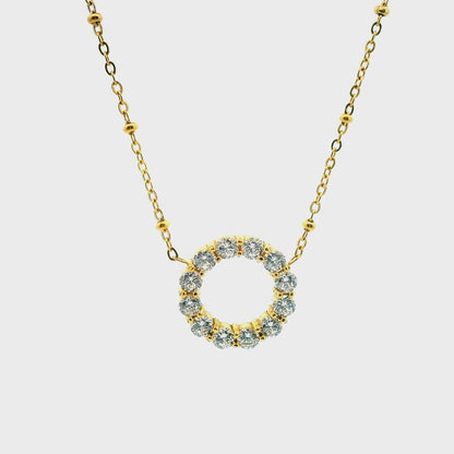 ANNEBRAUNER Grote Cirkel Ketting
