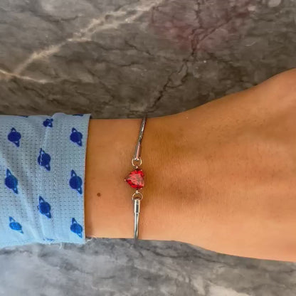 ANNEBRAUNER Romance Armband Rood