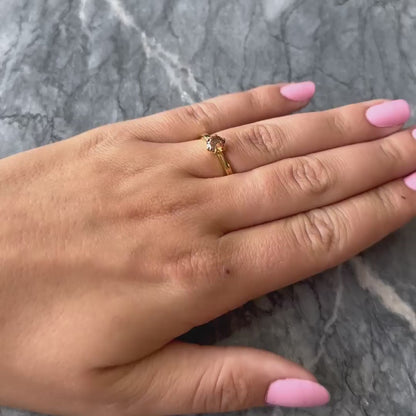 ANNEBRAUNER Prinsessenring Koffie